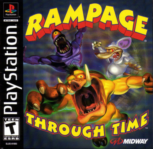 Rampage - Through Time (USA) Cover
